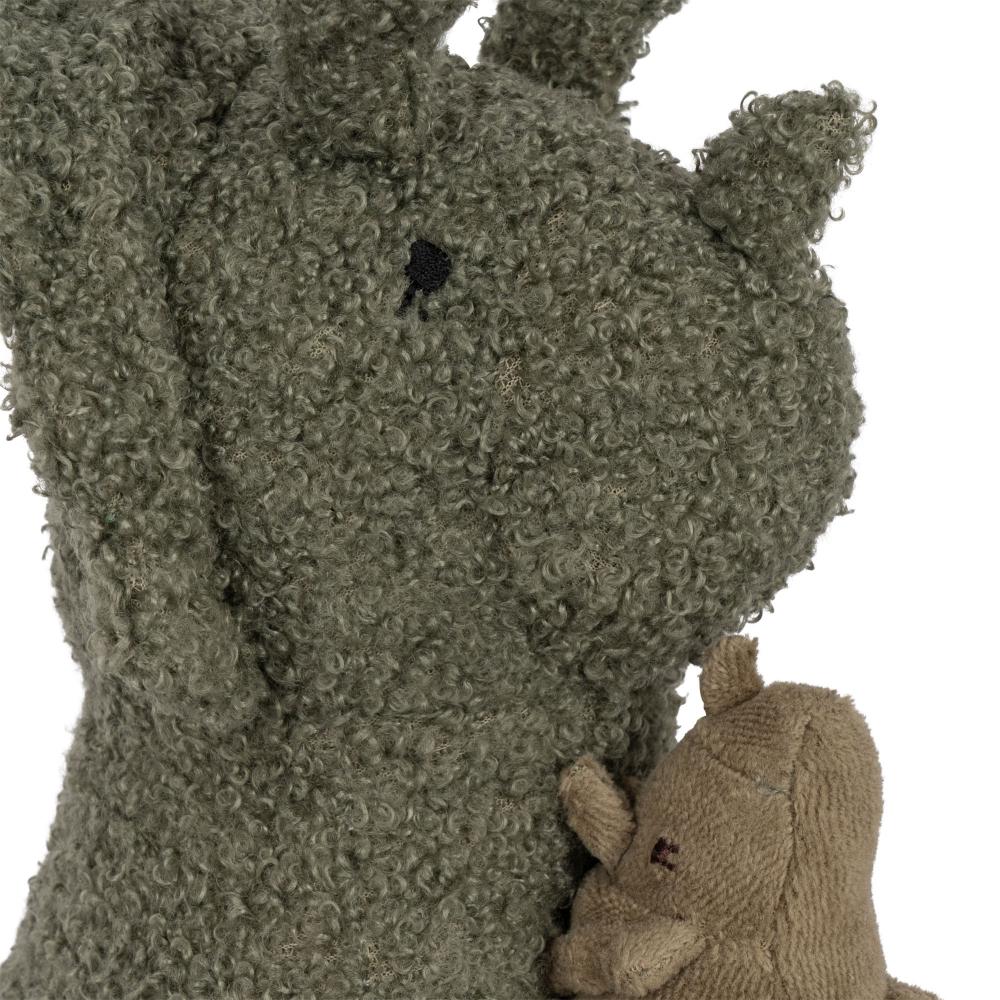 Музыкальная развивающая игрушка Konges Slojd "Activity Music Dino", лавровое дерево